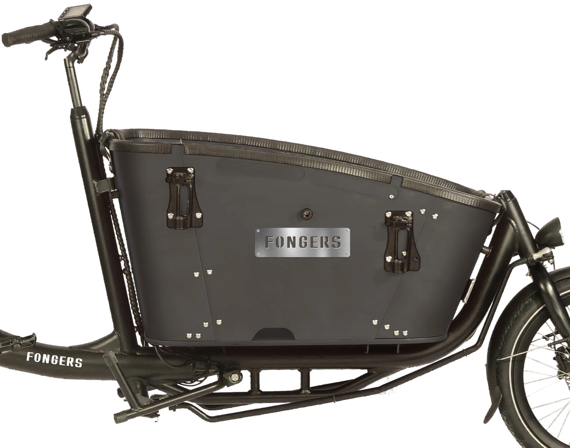 Fongers Cargo 2 Plus 612 Wh Zwart Deluxe