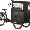 Keewee Bakfiets Deluxe 470 Wh Zwart