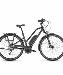 Moustache Bikes Samedi 28.1 Open 28'' 9s 400Wh Bosch Active Line Matzwart Maat 39