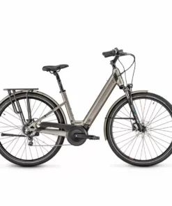 Moustache Bikes Samedi 28.3 Open 28" 5s 500Wh Bosch Active Plus Matgrijs Maat 39